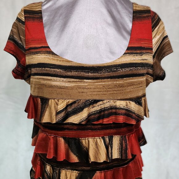 Layered Ruffled Dress - Picture 5 of 7